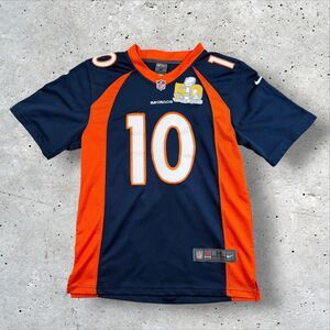 Nike On Field Denver Broncos Emmanuel Sanders Super Bowl 50 Jersey Youth M 10/12